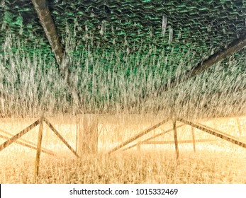 Water Inside Cooling Tower