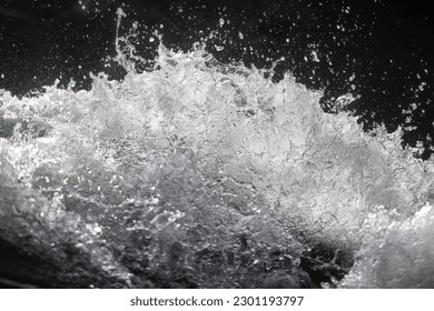 water jet spray abstract background flow stream river nature