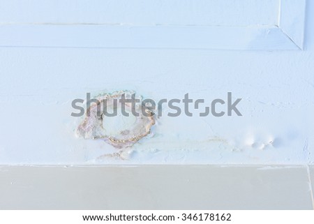 Water Leak Bathroom Ceiling Royalty Free Stock Image