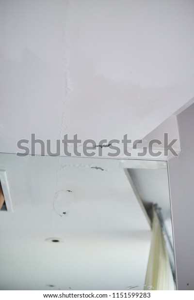 Water Leaking On Ceiling Made Ceiling Stock Photo Edit Now