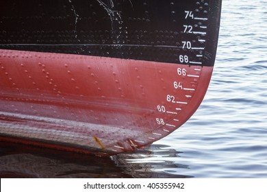 Water Level Measurement On A Old Ferry Boat