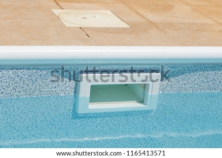Water Leveling Wide mouth Above Ground Skimmer. pool water filtration system