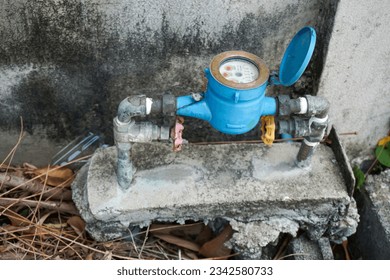 water meter installation for household