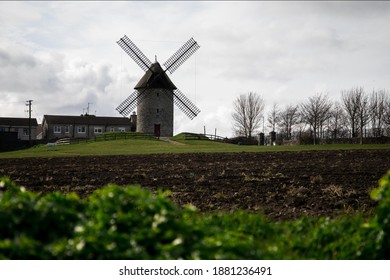 Water Mill In Ireland Country Side