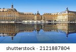 The Water Mirror, in front of the Place de la Bourse in Bordeaux.