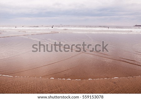 Similar – Strand Sonnenuntergang Ormond Beach