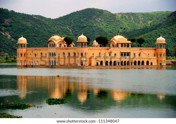 Water Palace Rajasthan Jaipur India Stock Photo (Edit Now) 111348047