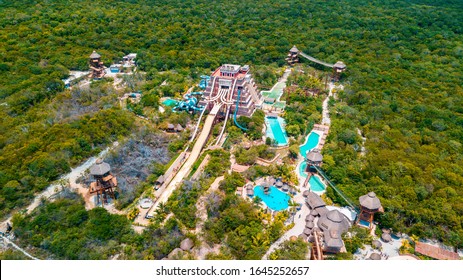 Water Park In Costa Maya, Mexico