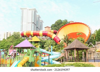 Water Park Playground At Sunway Lagoon Malaysia