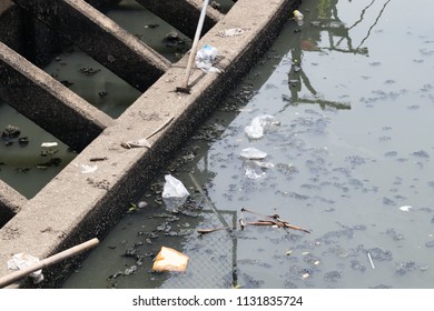 Water Pollution River Trash Stock Photo 1131835724 | Shutterstock