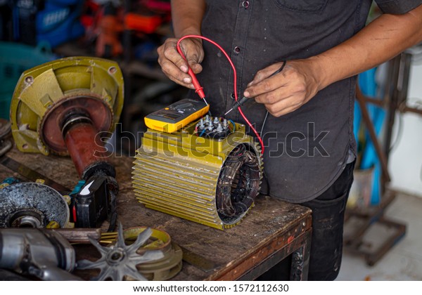 electric motor water pump repair