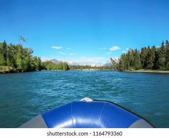 Water Rafting In Kenai River, Alaska