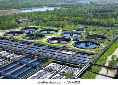 Water Recycling On Sewage Treatment Station