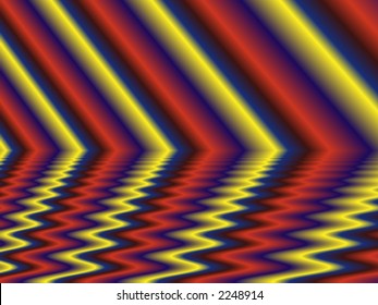 water reflection 3d