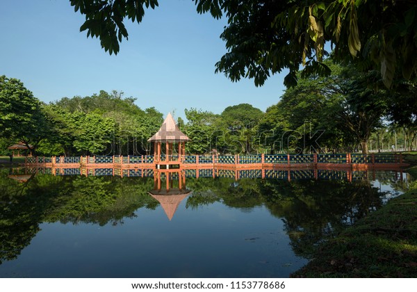 Water Reflections Taman Tasik Taiping Perak Stock Photo Edit Now 1153778686