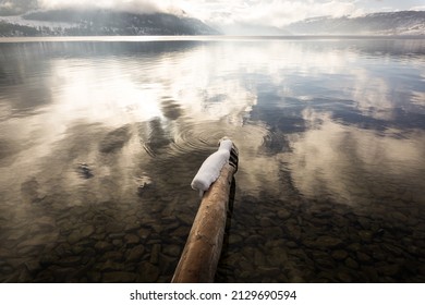 Water Rings On The Lake