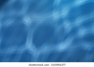 Water Ripples Background -  Underwater Texture. Sun Shining Through Water.