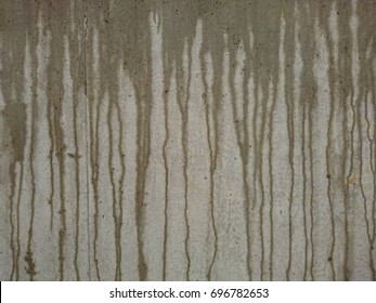 Water Running Down Wall - Vertical