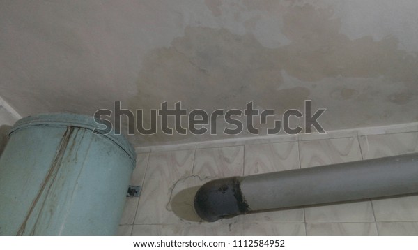 Water Seepage On Ceiling Bathroom Stock Photo Edit Now