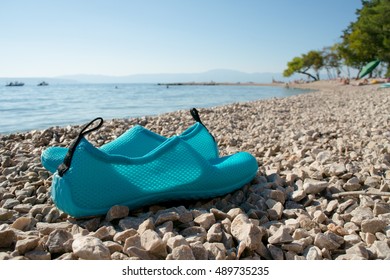 Water Shoes On The Beach