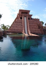 Water Slide At The Atlantis In The Bahamas