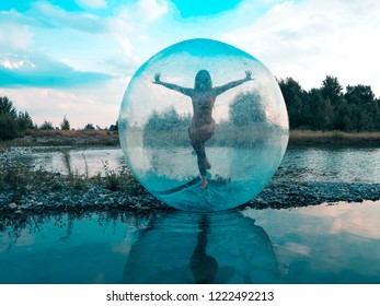 1,876 Girl Inside Bubble Images, Stock Photos & Vectors | Shutterstock