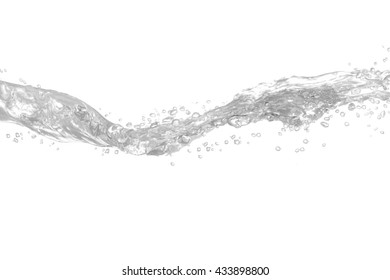 Water Splash Bubbles Airwater Splash Isolated Stock Photo 433898800 ...