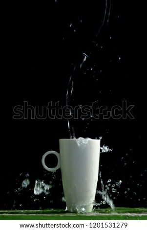 Similar – Image, Stock Photo blow Food Beverage