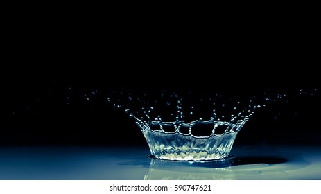 Water Splash High-speed Crown