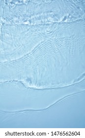 Water Splash Isolated On Top View