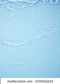 water splash isolated on top view
