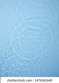 Water Splash Isolated On Top View