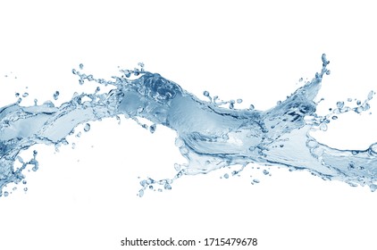 Water splash, water splash isolated on white background, water
