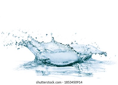 Water Splash Isolated On White Background Stock Photo 403500355 ...