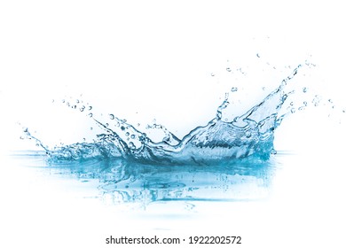 water splash isolated on white background - Shutterstock ID 1922202572