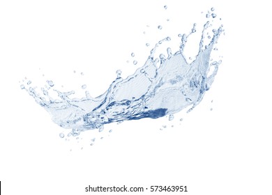 Water Splashwater Splash Isolated On White Stock Photo (edit Now) 770359753