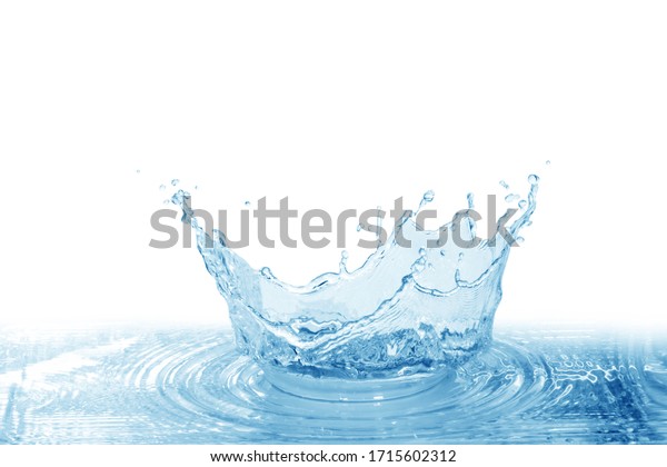 Water splash, water splash isolated on white\
background, water\

