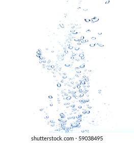 Water Splash On White Background