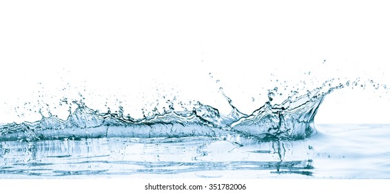 Blank Water Splash Crown Motion Mock Stock Illustration 1227553015 ...