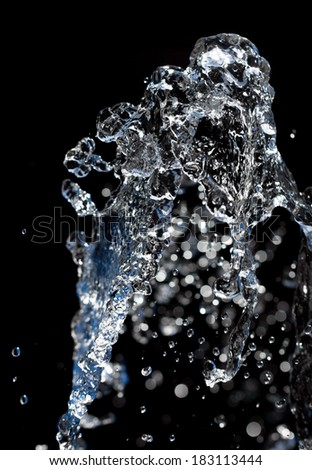 Similar – black ice Winter Water