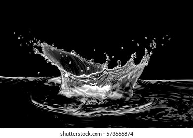 Water splash,water splash isolated on  background,water - Shutterstock ID 573666874