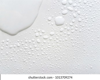 Water Spray On White Floor