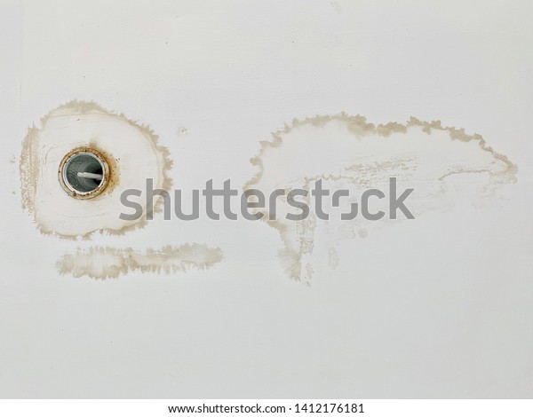 Water Stains Around Ceiling Light Ceiling Stock Photo Edit