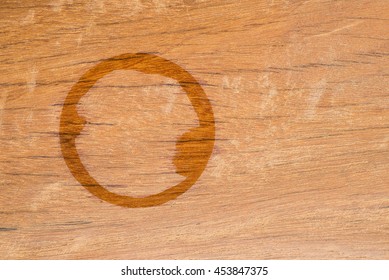 water stains on wooden table background.