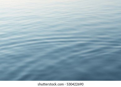 water of Still blue abstract background