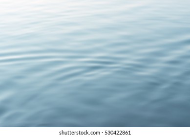water of Still blue abstract background