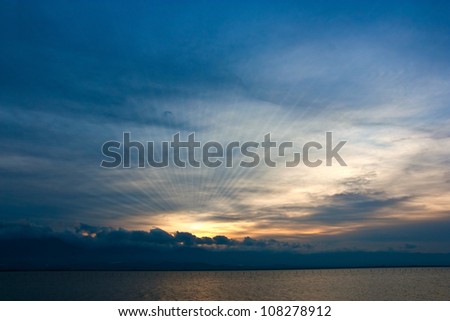 Similar – Image, Stock Photo Cape of Light France Ocean