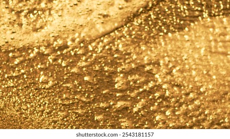 Water Sunlight Reflections Abstract Blurred Background. Abstract close-up of shimmering water with golden light reflecting off the surface. The water is out of focus, creating a bokeh effect. - Powered by Shutterstock