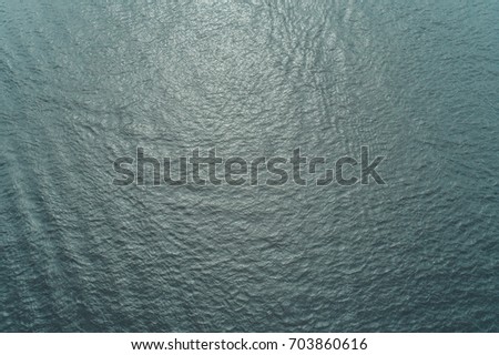 Water surface background from above