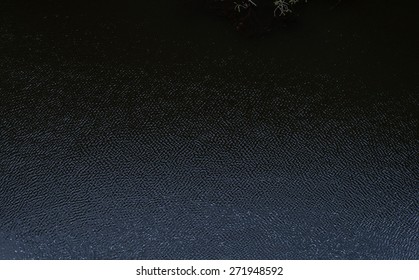 water surface with small waves
